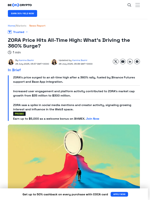 Why Zora Coin’s Price Is Breaking Records Right Now