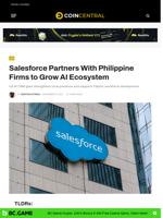 Salesforce Partners With Philippine Firms to Grow AI Ecosystem - CoinCentral