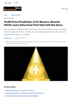 FLOKI Price Prediction: A 4% Bounce, Bearish MACD, and a Data Feed That Tells Half the Story - Blockchain.News
