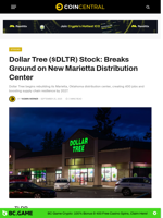 Dollar Tree ($DLTR) Stock: Breaks Ground on New Marietta Distribution Center