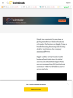 Ripple Explains How Its New Prime Brokerage Will Expand RLUSD Adoption and Utility