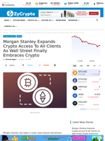Morgan Stanley Expands Crypto Access To All Clients As Wall Street Finally Embraces Crypto ⋆ ZyCrypto
