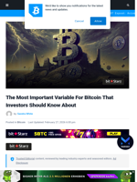 The Most Important Variable For Bitcoin That Investors Should Know About | Bitcoinist.com