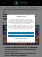 Standard Chartered Predicts $500K Bitcoin as Faith in Government Bonds Fades - Crypto News Flash