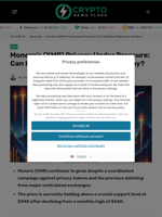 Monero’s (XMR) Privacy Under Pressure: Can It Withstand Regulatory Scrutiny?