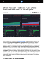 BitMart Research—Stablecoin Public Chains: From Value Attachment to Value Capture - Visionary Financial