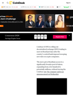 Coinbase Debuts DEX Trading in Brazil as ‘Everything App’ Vision Grows