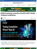 XXKK Exchange Launches 90,000 USDT Global Trading Competition