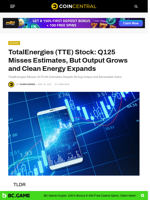TotalEnergies (TTE) Stock: Q125 Misses and Energy Expands