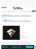 $293M DeFi exploit hits Kelp/AAVE, raises systemic risk concerns