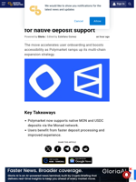 Polymarket integrates Monad for native deposit support