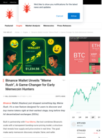 Binance Wallet Unveils “Meme Rush”, A Game-Changer for Early Memecoin Hunters - NullTX