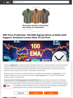 XRP Price Prediction: 100 EMA Signals Move as Bulls Hold Support, Breakout Looms Near $1.43 Pivot - Brave New Coin