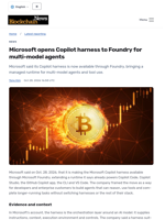 Microsoft opens Copilot harness to Foundry for multi-model agents - Blockchain.News
