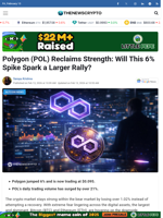 Polygon (POL) Reclaims Strength: Will This 6% Spike Spark a Larger Rally?