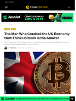 The Man Who Crashed the UK Economy Now Thinks Bitcoin Is the Answer - CoinCentral