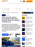 Visa Unveils Game-Changing Stablecoin Payout Pilot for Global Freelancers – Featured Bitcoin News