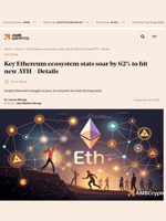 Key Ethereum ecosystem stats soar by 62% to hit new ATH - Details - AMBCrypto