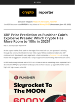 XRP Price Prediction vs Punisher Coin’s Explosive Presale: Which Crypto Has More Room to 100x in 2025?