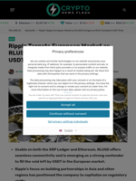 Ripple Targets European Market as RLUSD Emerges as MiCA-Compliant USDT Rival - Crypto News Flash