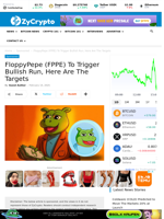 FloppyPepe (FPPE) To Trigger Bullish Run, Here Are The Targets