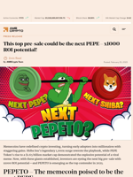 PEPETO Pre-Sale: The Next Pepe with x1000 ROI on the Horizon?