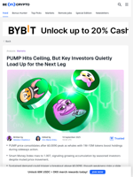 PUMP Price Stalls, Yet These Investors See a Path to Fresh Peaks