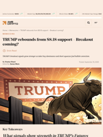 TRUMP rebounds from $8.18 support - Breakout coming? - AMBCrypto