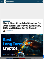 Most Promising Crypto Picks for 2025: BlockDAG, Ethereum, XRP, and Solana!