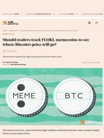 Should traders track FLOKI, memecoins to see where Bitcoin's price will go? - AMBCrypto