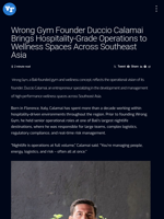 Wrong Gym Founder Duccio Calamai Brings Hospitality-Grade Operations to Wellness Spaces Across Southeast Asia | Visionary Financial