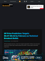 OP Price Prediction: Targets $0.37-$0.42 by February as Technical Breakout Builds - Blockchain.News