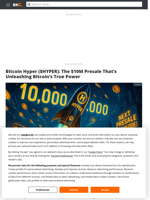 Next Presale to Explode: Bitcoin Hyper Raises $10M in Viral Hype
