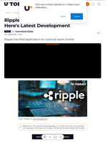 Ripple's Banking License Update: Here's Latest Development