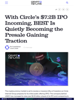 With Circle's $7.2B IPO Incoming, BEST Is Quietly Becoming the Presale Gaining Traction