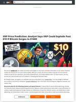 XRP Price Prediction: Analyst Says XRP Could Explode Past $10 If Bitcoin Surges to $140K - Brave New Coin