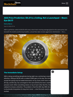 ADA Price Prediction: $0.21 Is a Ceiling, Not a Launchpad — Bears Eye $0.17 - Blockchain.News