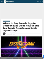 Where to Buy Presale Crypto: October 2025 Guide How to Buy Top Crypto Presales and Avoid Crypto Traps - TechBullion