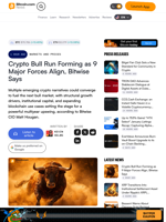 Crypto Bull Run Forming as 9 Major Forces Align, Bitwise Says – Markets and Prices Bitcoin News