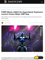 FXRP Meets USDH On Hyperliquid: Explosive Launch Closes Major XRP Gap - DailyCoin
