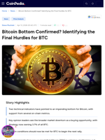 Bitcoin Bottom Confirmed? Identifying the Final Hurdles for BTC