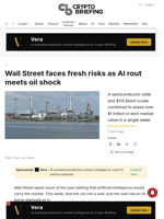 Wall Street faces fresh risks as AI rout meets oil shock