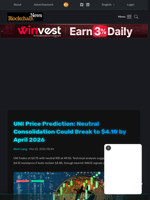 UNI Price Prediction: Neutral Consolidation Could Break to $4.10 by April 2026 - Blockchain.News
