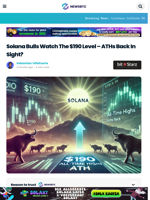 Solana Bulls Watch The $190 Level – ATHs Back In Sight?