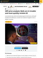 XRP Price Bears Target $2.24 After Key Trendline Snaps