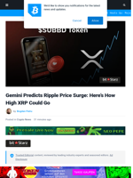 Gemini Predicts Ripple Price Surge: Here's How High XRP Could Go