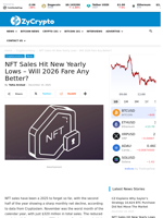 NFT Sales Hit New Yearly Lows - Will 2026 Fare Any Better? ⋆ ZyCrypto