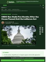 CBDC Ban Stalls Five Months After the House Passed Anti-Surveillance Act | CCN.com