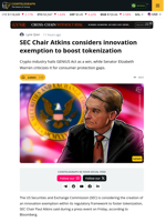 Atkins Emphasized Blockchain’s Potential to Revolutionize US Financial Infrastructure