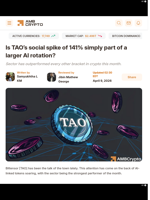 Is TAO’s social spike of 141% simply part of a larger AI rotation? - AMBCrypto